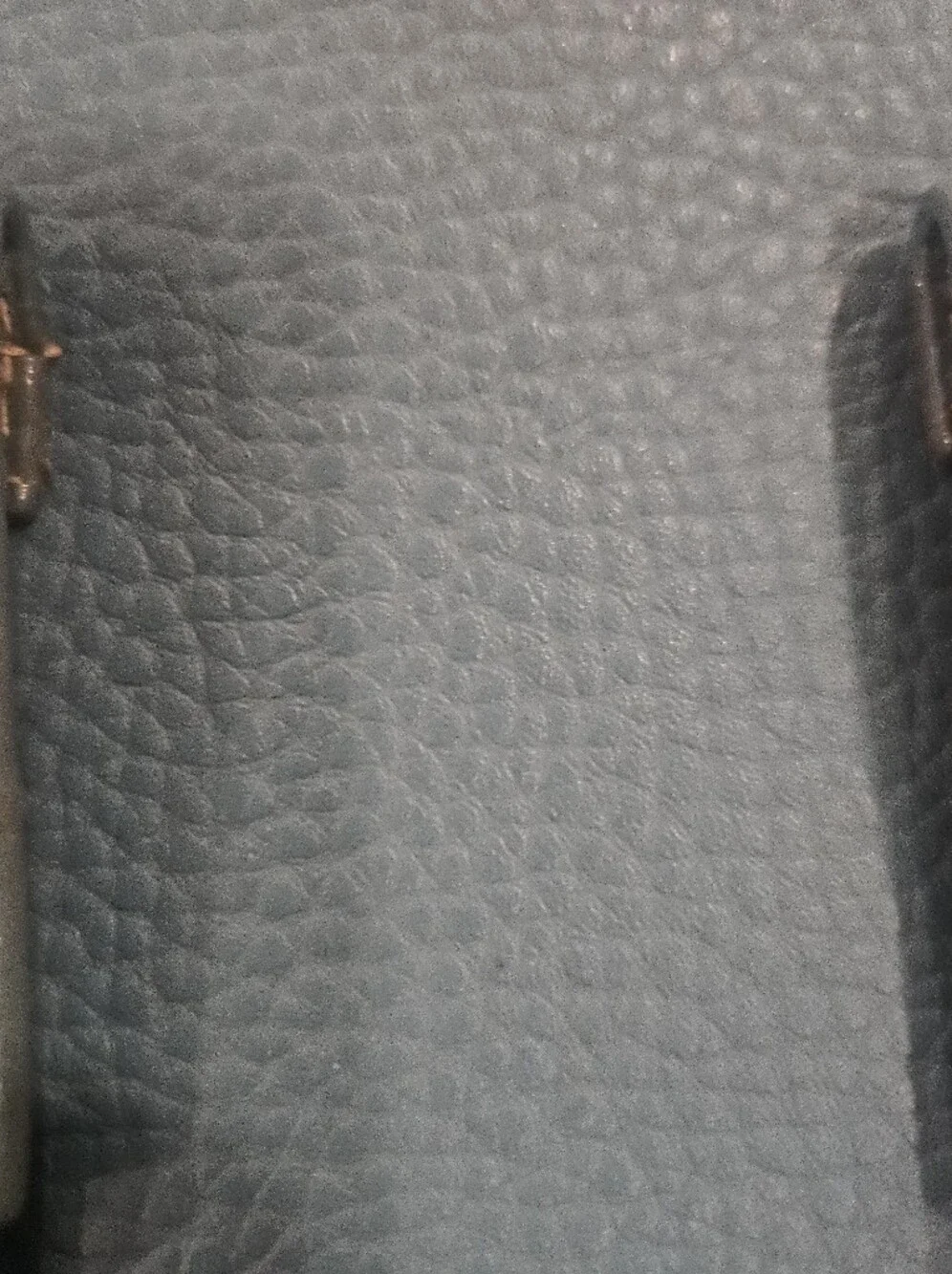 Bijou Terner Turquoise Pebbled Leather Satchel Handbag - New